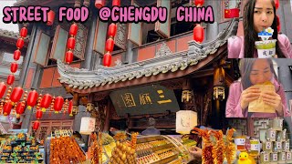 KULINERAN DI CHENGDU SEBELUM PULANG KE INDONESIA RAYA china chengdu streetfood [upl. by Eladnyl]