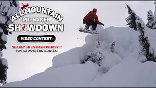 The Hogs Mt Baker All Mountain Showdown Video [upl. by Lello58]