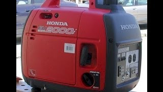 Honda EU2000i Sine Wave from 102000 Watts [upl. by Enrica]