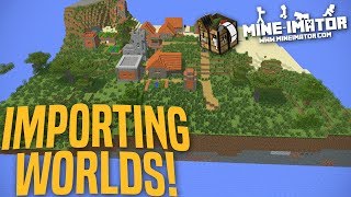 Mineimator Tutorial  How to Import Minecraft Worlds  Part 2 [upl. by Viehmann]