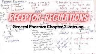 katzung chapter 2 last partreceptor regulationtachyphylaxisgeneral pharmacologykatzung pharma [upl. by Navlys880]