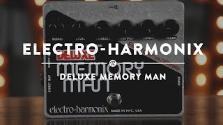 ElectroHarmonix Deluxe Memory Man Delay  Reverb Demo Video [upl. by Newol]