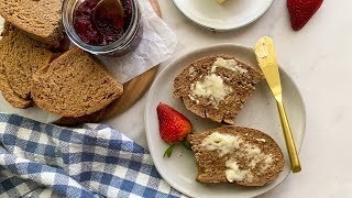 Easy Pumpernickel Bread Recipe [upl. by Gee]