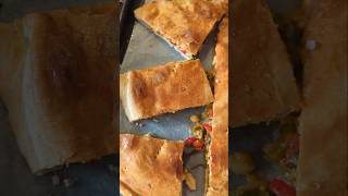 Vegetable amp Almond Pie ✨ Empanada de Verduras con almendras pierecipe vegan shortsvideo [upl. by Aneis]