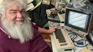 WRITE YOUR FIRST BASIC PROGRAM ON A COMMODORE 64 128 PET C16 PLUS4 VIC20 GOTO PRINT  Episode 2501 [upl. by Ayifas]