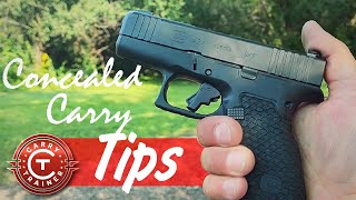 Concealed Carry Training Tips [upl. by Malita]