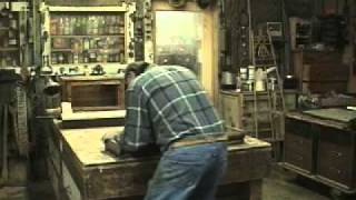 Repair Antique Barrister Bookcase topwmv [upl. by Homer766]