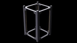 15U CubeSat Structure by EnduroSat [upl. by Ilahtan77]