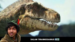 Dino King  Tyrannosaurus rex movie  jurassic park [upl. by Ordisy875]