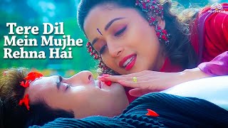 Tere Dil Mein Mujhe rahna Hai HD Hindi Video Song  Mohabbat  Sanjay Madhuri Akshaye  Udit [upl. by Imuyam]