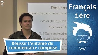 Bac français  réussir lentame du commentaire composé [upl. by Theone]