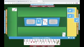 Replay Modern American Canasta Game On Join Dara amp Donna on RealCanasta rules amp strategy 62523 [upl. by Gurevich236]