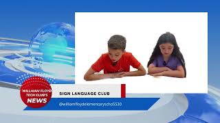 William Floyd Elementary’s Sign Language Club [upl. by Ylrebmit]