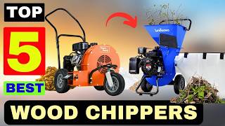 The 5 Best Wood Chippers in 2024 Tested And Reviewed [upl. by Mccullough]