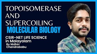 TOPOISOMERASE AND SUPERCOILING  MOLECULAR BIOLOGY  CSIR NET LIFE SCIENCE in Malayalam [upl. by Marcella]