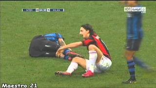 Highlights Inter 01 AC Milan  14112010 [upl. by Eimorej]