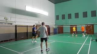 15Oct24 CRC Badminton Tan Tong HaiTan Heap Chee vs Lim Hoe KhengLoh Soon Cheong [upl. by Dorella544]