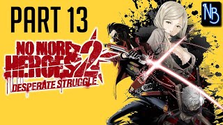 No More Heroes 2 Desperate Struggle Walkthrough Part 13 No Commentary [upl. by Ahsito]