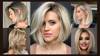 Outstanding Short Haircuts And Hairstyles For Ladies With Amazing Blondes Hair Color Ideas [upl. by Lechar]