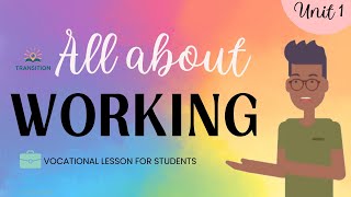 All About Working  Vocational Lesson 1  Special Education Students [upl. by Goldy]