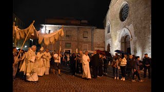 Corpus Domini 2024 processione diocesana Terni [upl. by Ikcin309]