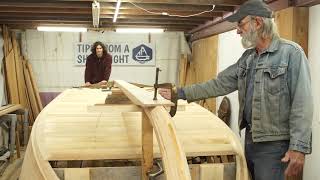 Building the 23 VBottom Skiff  Episode 8  Installing the keelson [upl. by Killarney]