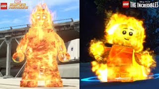 Lego Marvel Superheroes VS Lego The Incredibles [upl. by Nishom]