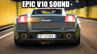 THE BEST Lamborghini Gallardo Straight Pipes SOUND Mod V2 Assetto Corsa [upl. by Sirhc]