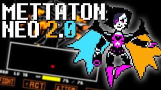 Mettaton NEO 20 Fight with Power of Neo Extended [upl. by Ahsaela520]