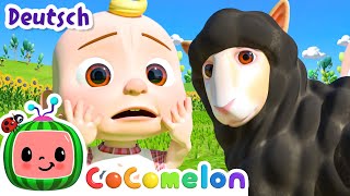 Das schwarze Schaf  CoComelon  JJs Animal Time Deutsch  Cartoons und Kinderlieder [upl. by Enaj]