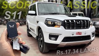 2024 Scorpio Classic S11 Top Model  Everest White Scorpio S11  India Ki Mafia SUV  Scorpio 2024 [upl. by Eilsel872]