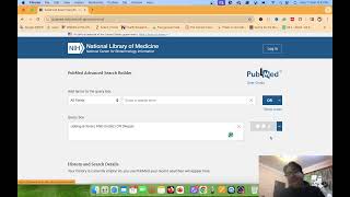 Pubmed Advanced SearchUsing the advanced search builder systematic [upl. by Lehar]