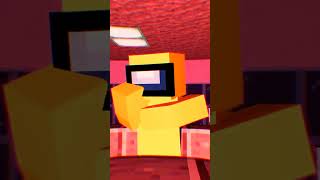 Imposter among us remake DavidTheBaker minecraft mineimator music amongus [upl. by Dadelos]