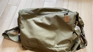 HELIKONTEX ヘリコンテックス BUSHCRAFT SATCHEL BAG サッチェルバック [upl. by Elleyoj]