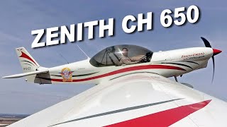 Flying the Zenith CH 650 light sport aircraft [upl. by Ojimmas]