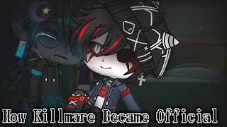 How Killmare Became Official  Killmare  Cream smol crossmare  Gacha Club  Sans AUs [upl. by Analeh366]