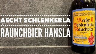 Aecht Schlenkerla Raunchbier Hansla  Schlenkerla die historische Rauchbierbrauerei  German Beer [upl. by Nnylatsirk]