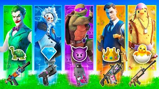 The RANDOM EMOJI BOSS Challenge in Fortnite [upl. by Akemhs]