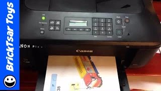 Canon Pixma MX452 Wireless Color PrinterCopier Scanner FAX Unboxing [upl. by Anastase]