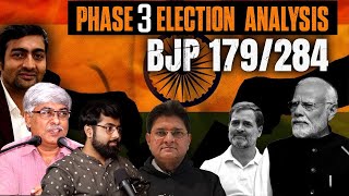 Phase 3 Election Analysis BJP 179284 Karnataka West Bengal Uttar Pradesh Maharashtra [upl. by Prisca6]