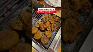 Lava Stone Grill at Absolute Barbecues Kammanahalli absolutebarbecue kammanahalli lavastonefood [upl. by Aynik]