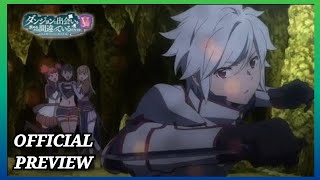 DanMachi Season 5 Episode 5 preview  official trailer [upl. by Nwavahs]