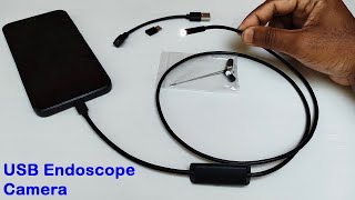 Cheap but amazing Endoscope Camera  CHEAP ENDOSCOPE CAMERA  CAMERA REVIEW [upl. by Lajes]