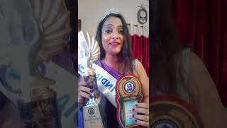 India Top Star Models  Mrs Model Manjula URS  Winning Speech About Anish Creations  2024 Fashion [upl. by Nysila]