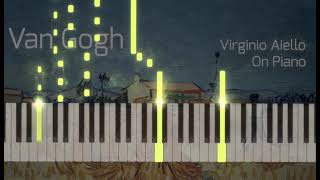 Virginio Aiello On Piano  Van Gogh  Piano Tutorial Synthesia  SeeMusic [upl. by Jerrold]