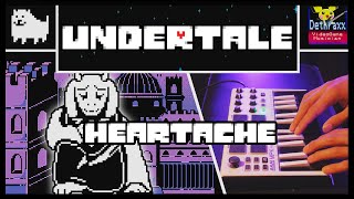 Undertale Heartache  Metal Guitar Remix Cover by Dethraxx [upl. by Yhtir]