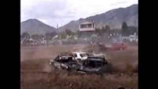 UTAH AND WYOMING DEMOLITION DERBY HARD HITZZ 09 [upl. by Alano]