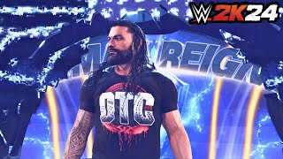 WWE 2K24  Roman Reigns OTC Attire Tutorial [upl. by Aruam]