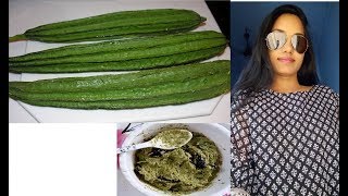 Ridge Gourd Peel Chutney Super Recipe  Beerakaya Thokku Pachadi  vijaya Foods [upl. by Sible188]