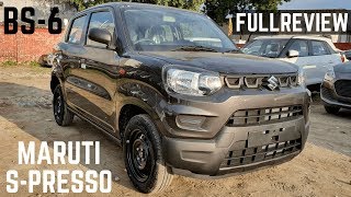 Maruti Suzuki SPresso SUV FULL Detailed Review  Latest Features New Interiors Price Variants [upl. by Bordiuk]